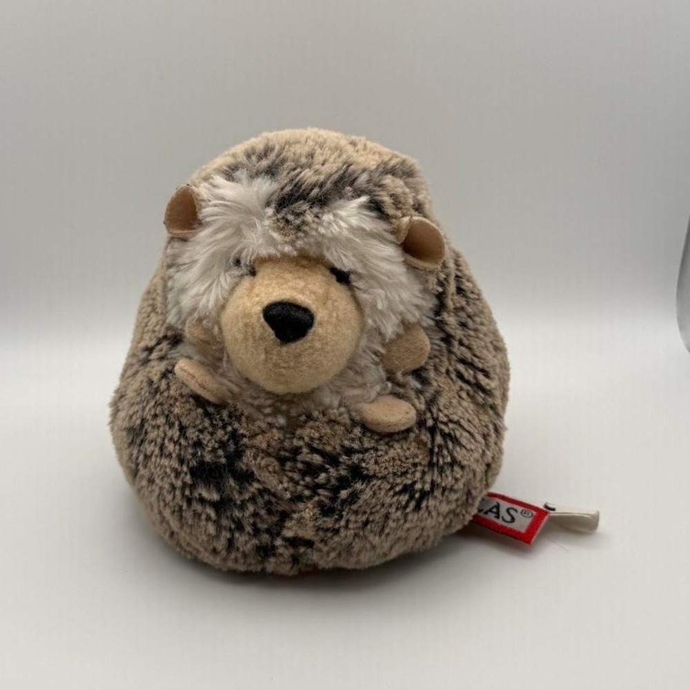 Douglas Hedgehog Plush Small Round Stuffed Animal Soft Woodland Toy 4.5"
